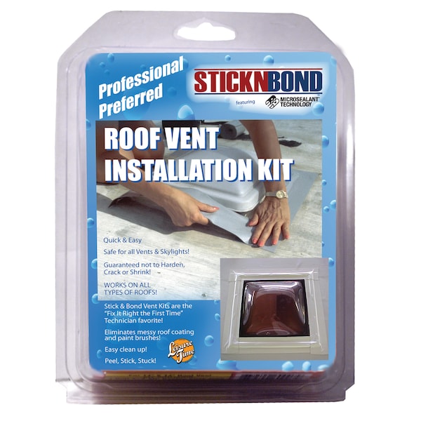 Leisure Time Leisure Time 60023 STICKNBOND RV Leak Repair Tape - 4" x 25', White 60023 - main
